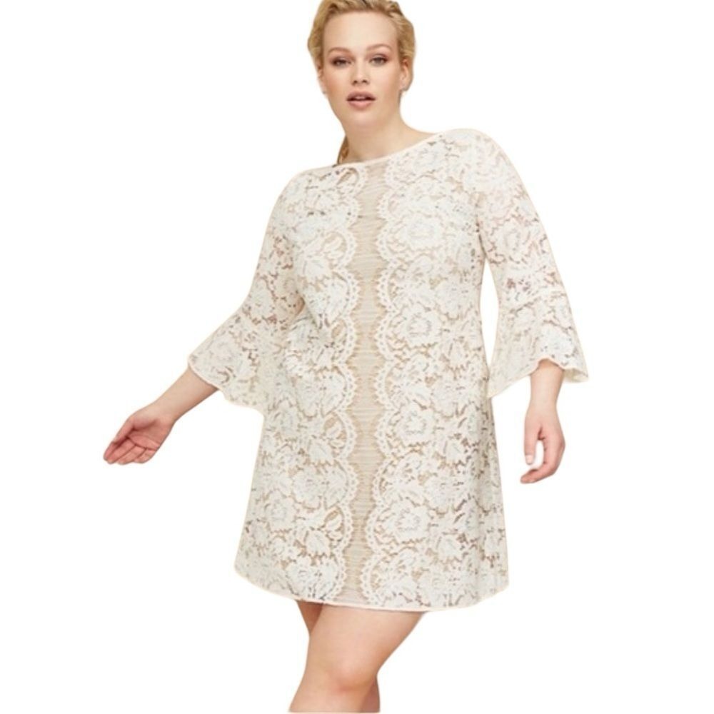 J. Taylor cream lace size‎ 8